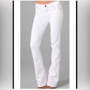 Citizen’s of Humanity Womens White Jeans Amber high rise bootcut size 30 NWOT